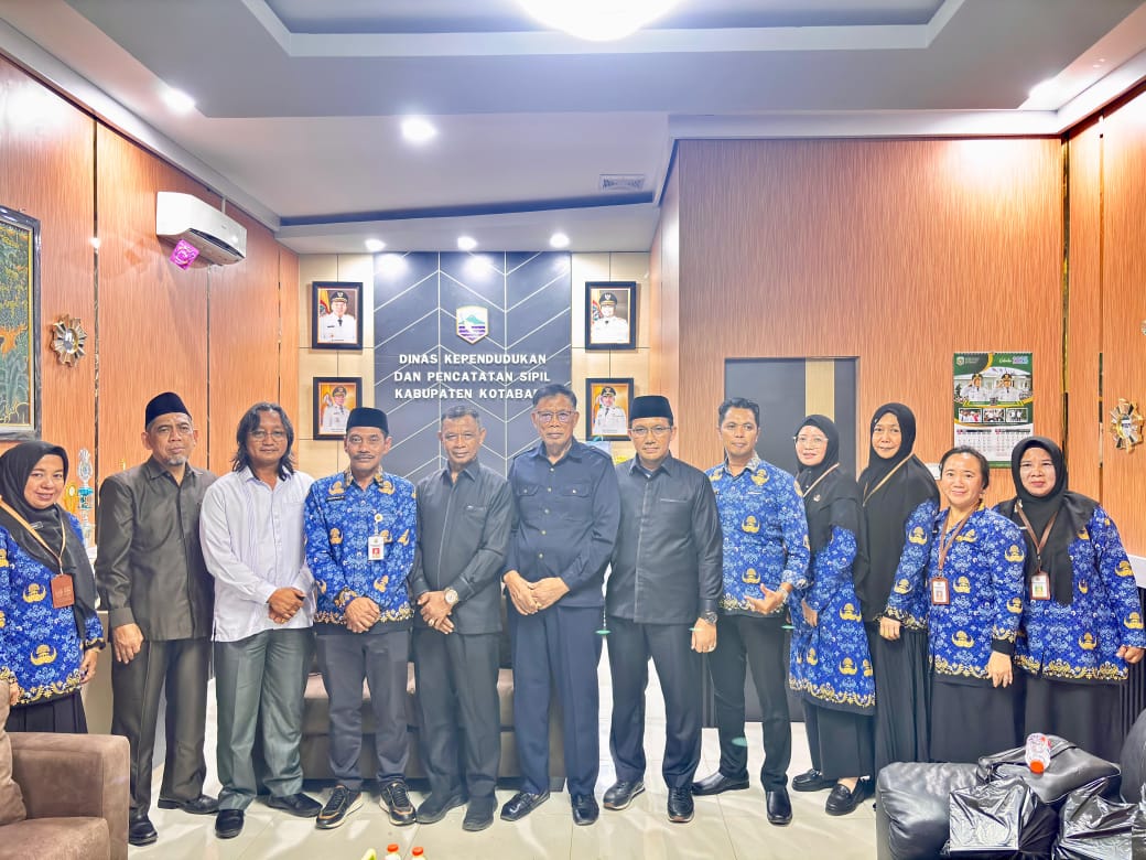 Tenaga Ahli Bupati Lakukan Audiensi ke seluruh dinas se Kabupaten Kotabaru.
