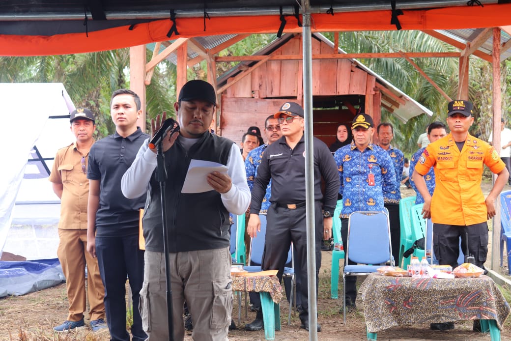 BPBD Paluta Bersama Tim SAR Madina Kakukan Pelatihan Dasar Tim SAR