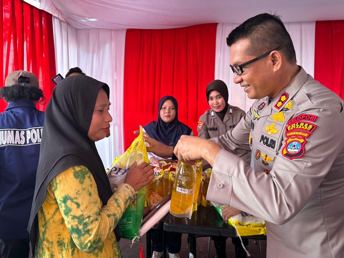 Polres Kotabaru Gelar Gerakan Pangan Murah untuk Masyarakat