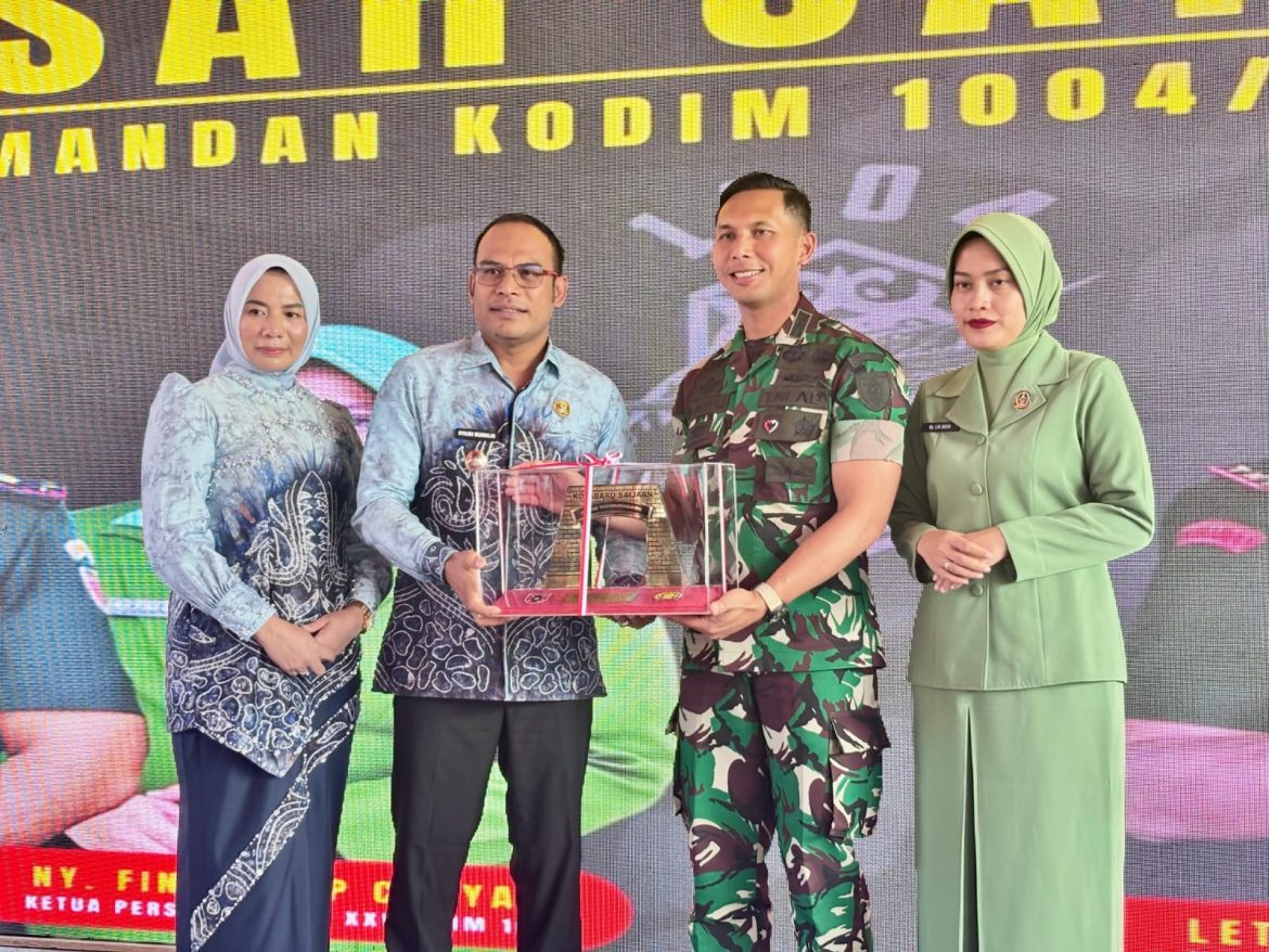 Pemkab Kotabaru Hadiri Pisah Sambut Dandim 1004/Kotabaru