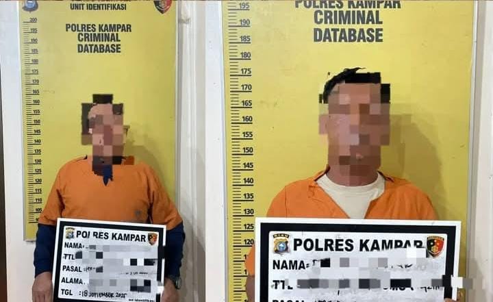 “Satreskrim Polres Kampar Bergerak Cepat, Galian C Ilegal di Tapung Diobrak-abrik, 2 Pelaku Tak Berkutik!”