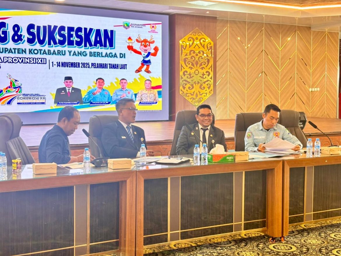 Panitia Kontingen Kotabaru Matangkan Persiapan PORPROV XII Kalsel 2025