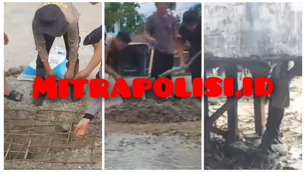 Jembatan Desa Nibung Pasar Liku Jebol Belum Setahun, Diduga Kuat Proyek Gagal Mutu