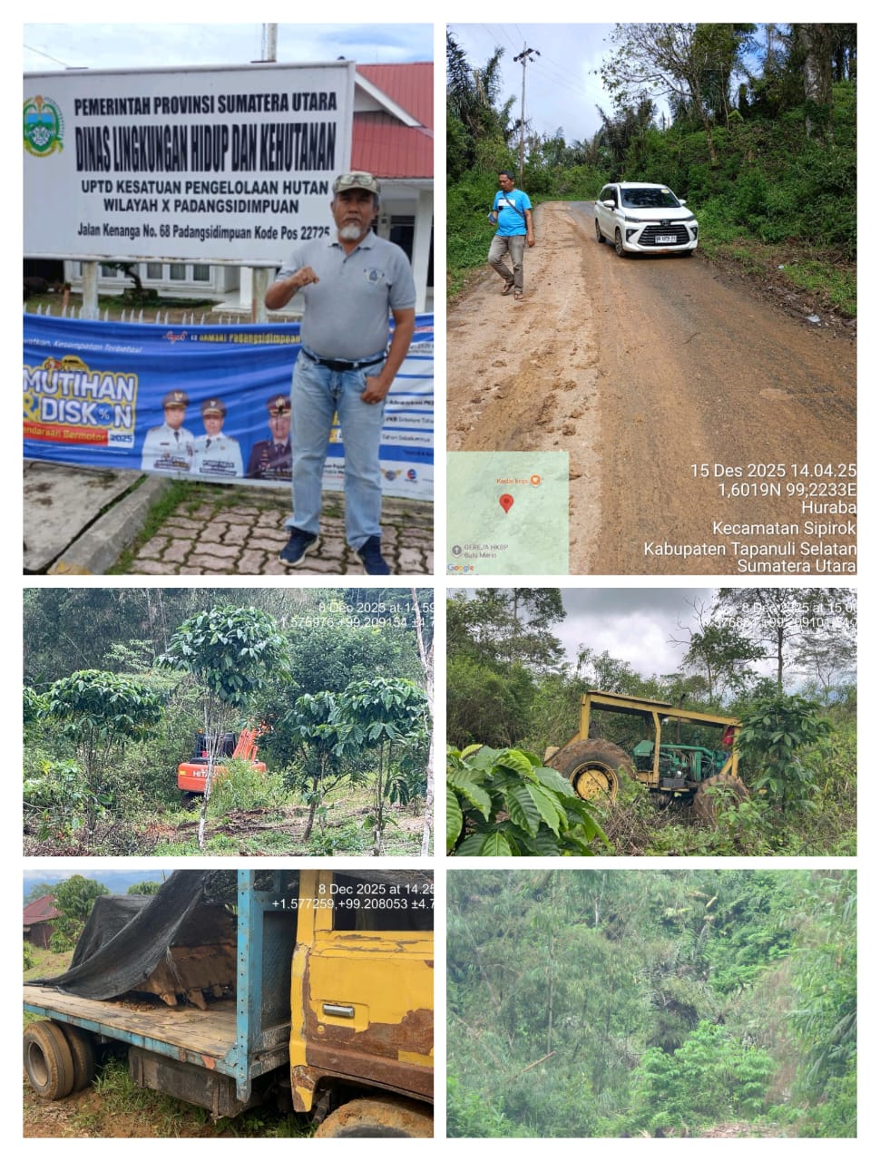 Rampas Setia 08 Apresiasi Kinerja Gakkum Amankan Alat Berat Yang Diduga Terlibat Penebangan Pohon di Bulu Mario