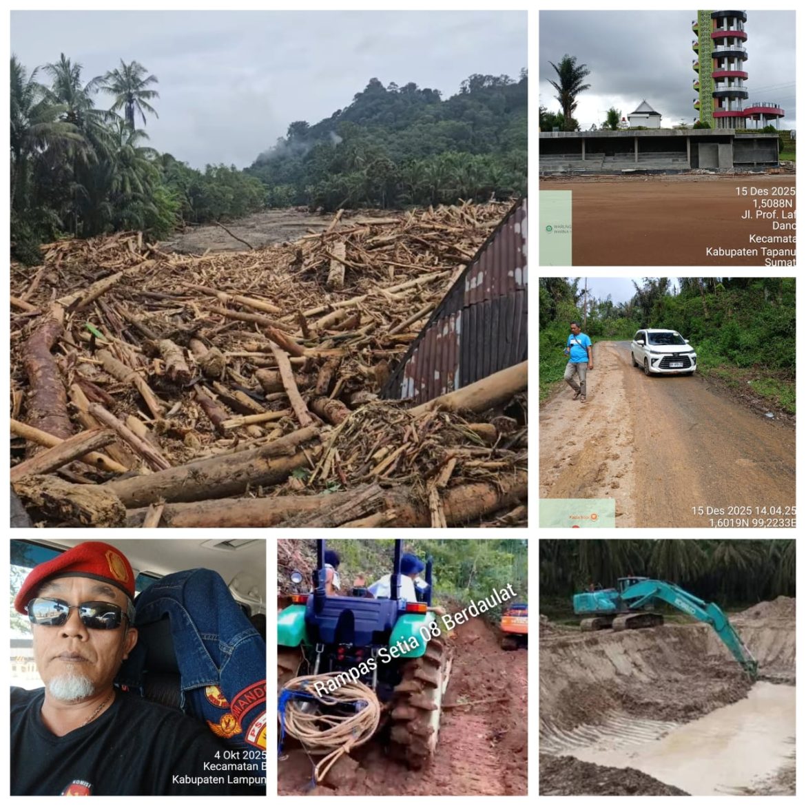 Pasca Bencana : Rampas Setia 08 Tapsel Soroti Dana Deviden dan CSR PT. AR