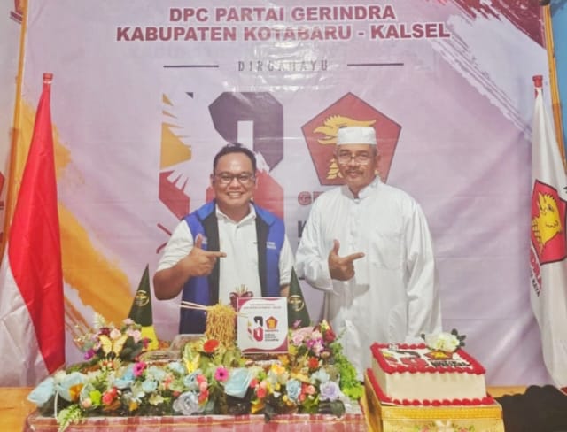 Awaluddin, S.Hut., MM, Sampaikan Ucapan HUT Gerindra