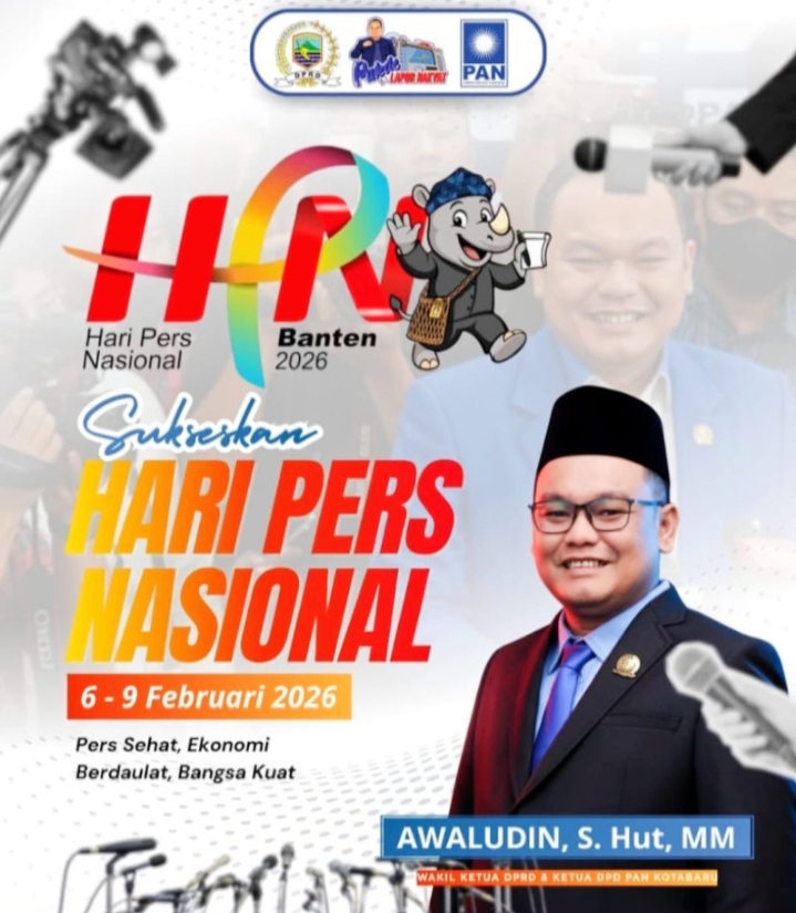 Awaluddin Wakil Ketua DPRD Ucapkan HPN 2026