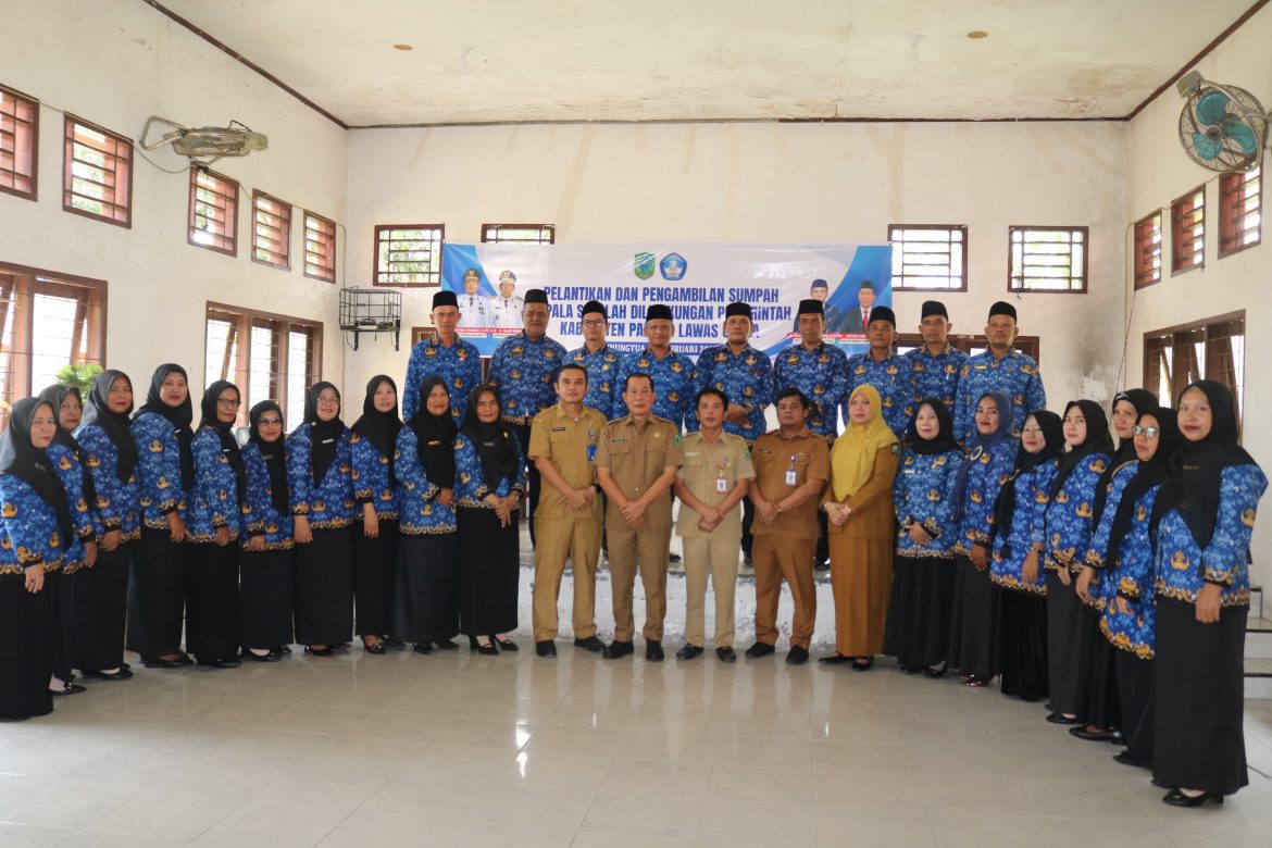 Guru Ahli Muda dan Ahli Madya Dilantik sebagai Kepala Sekolah di Paluta