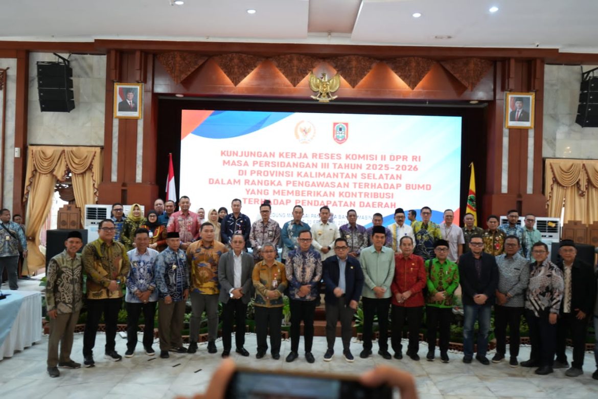 Bupati Kotabaru Hadiri Kunker Reses Komisi II DPR RI di Kalsel