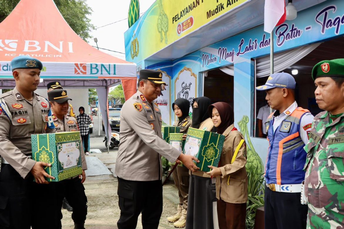 Kapolres Tanah Bumbu Cek Kesiapsiagaan Pos Terpadu, Pastikan Mudik Lebaran 1447 H Aman dan Nyaman