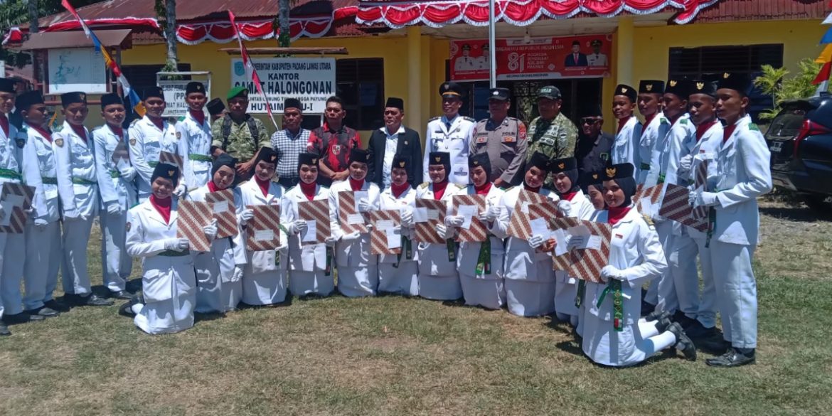 Dibawah Teriknya Matahari Pemerintah Kecamatan Halongonan Meriahkan HUT RI 17 ke 81Tahun 2026