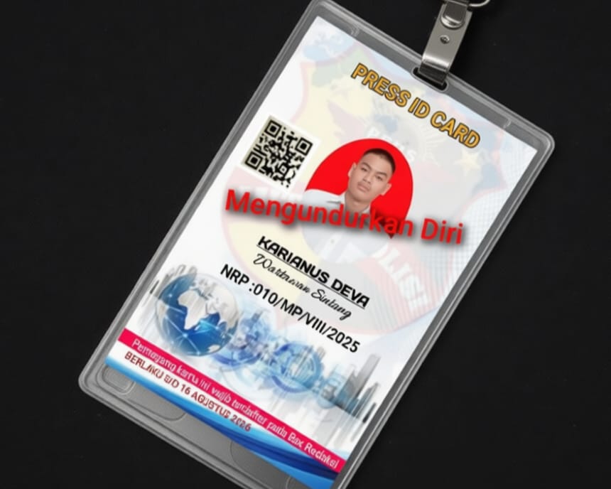 Pengumuman Resmi / Pemberitahuan ​Pengunduran Diri Wartawan Media Mitrapolisi.id