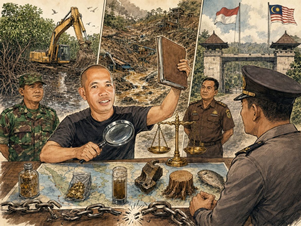 Kapolres Sambas Berganti, Kadin Titip Penuntasan Sejumlah Persoalan Strategis